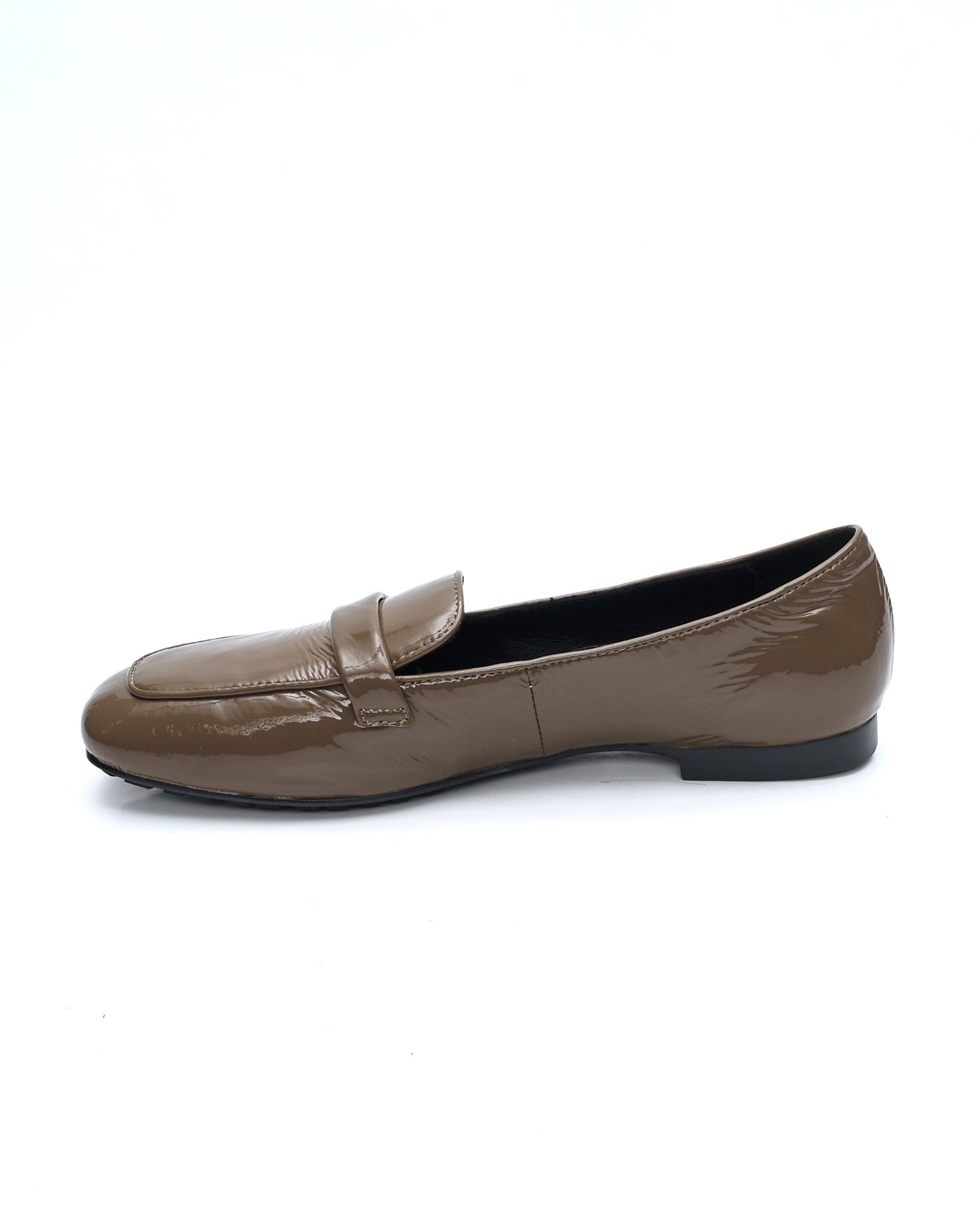 DORY-F MOKASSIN AUS BLAUEM NAPLAK