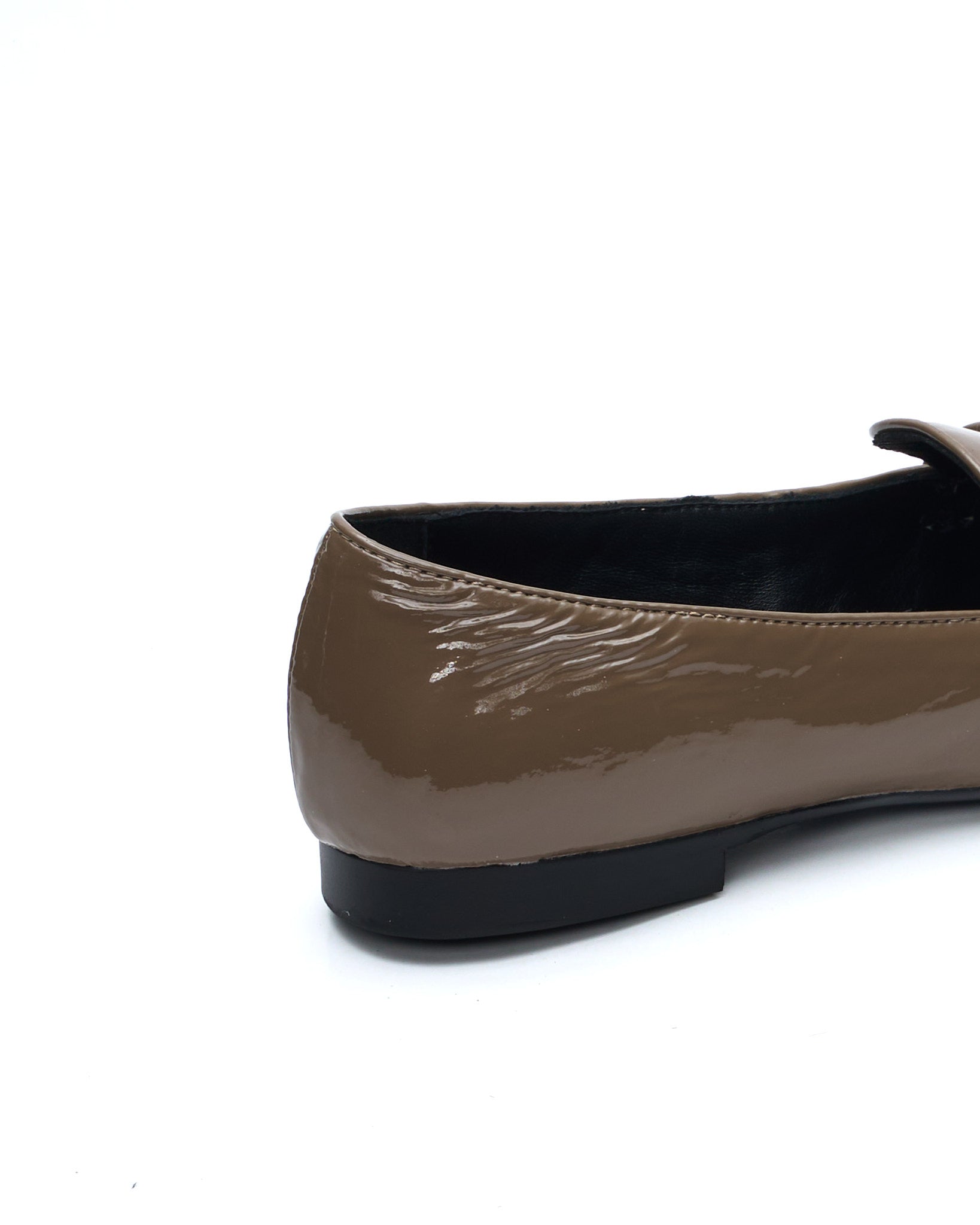 DORY-F MOKASSIN AUS BLAUEM NAPLAK