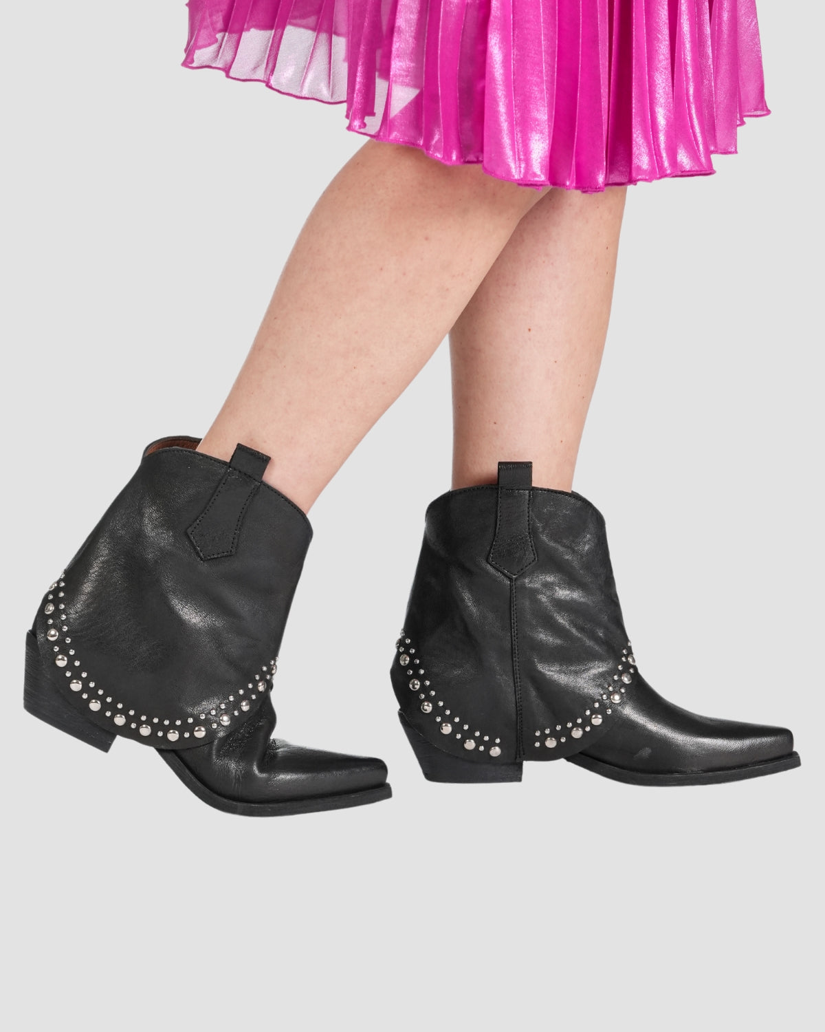STIVALETTO NEVIS28 VITELLO BLACK