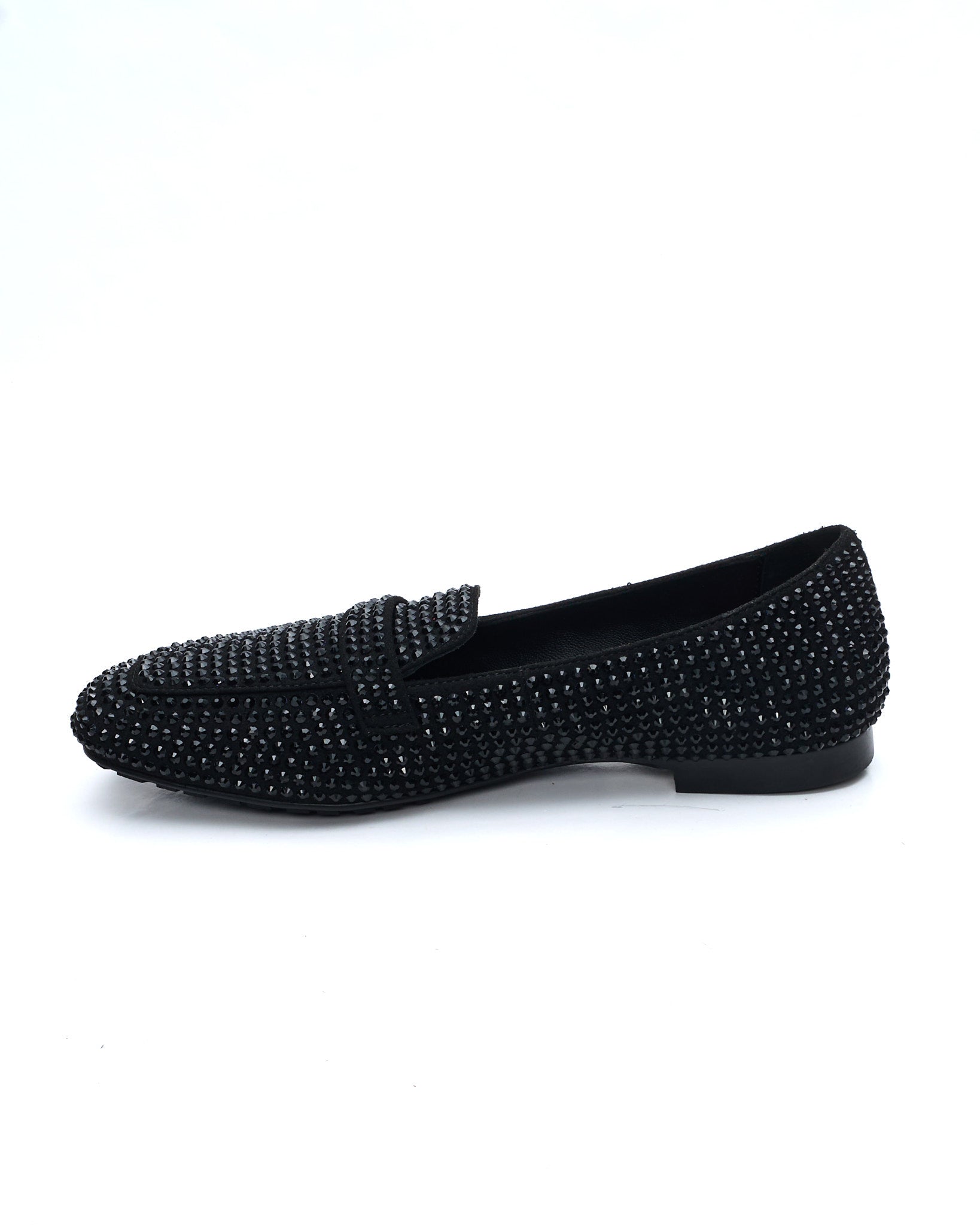 DORY-F MOKASSIN AUS BLAUEM NAPLAK