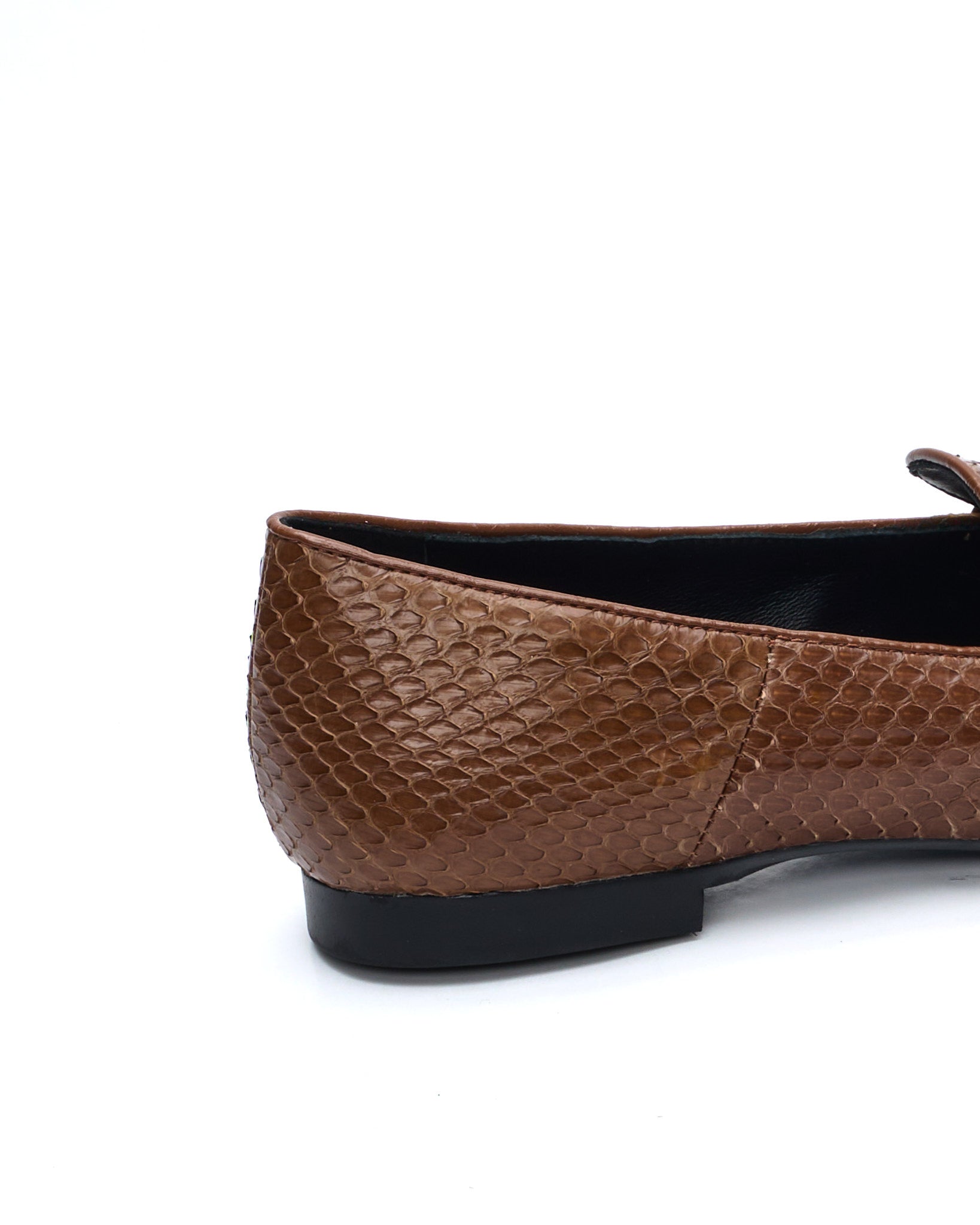 DORY-F MOKASSIN AUS BLAUEM NAPLAK