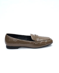 DORY-F MOKASSIN AUS BLAUEM NAPLAK