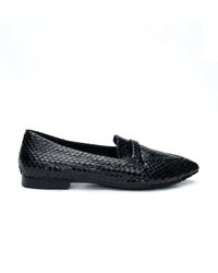 MOCASSINO MIRIAM-H IN WHIPES BLACK