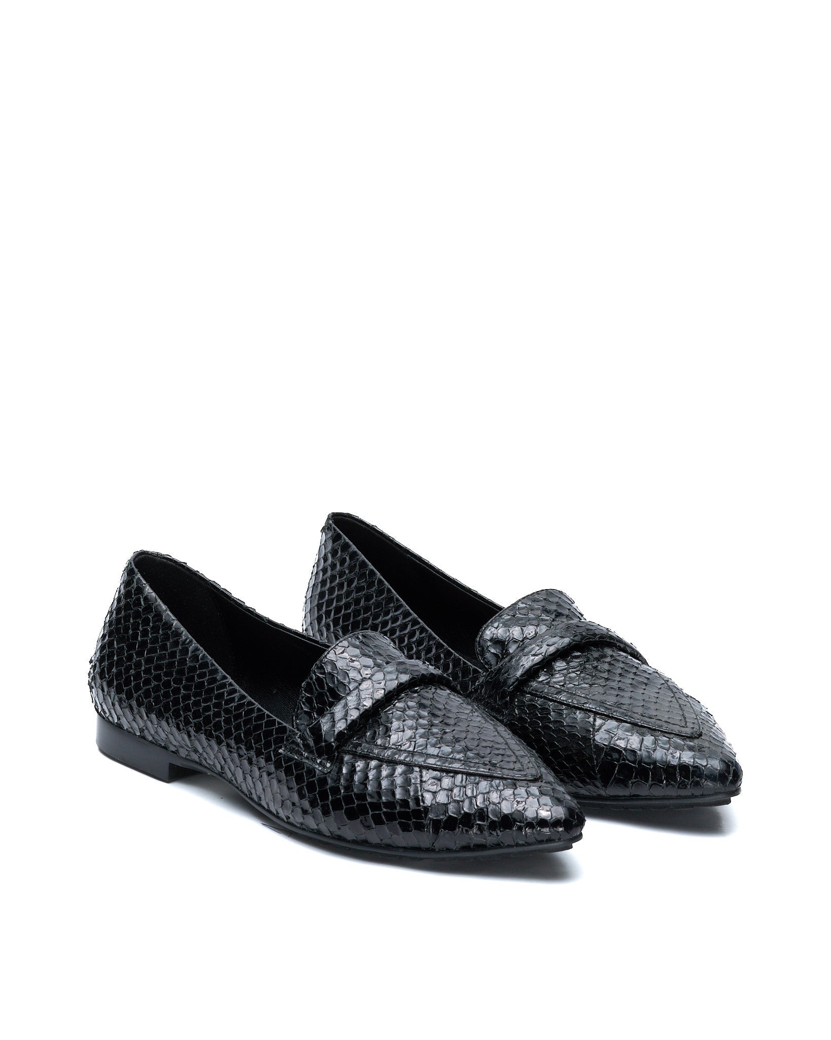 MOCASSINO MIRIAM-H IN WHIPES BLACK