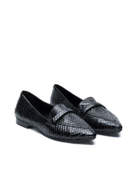 MOCASSINO MIRIAM-H IN WHIPES BLACK