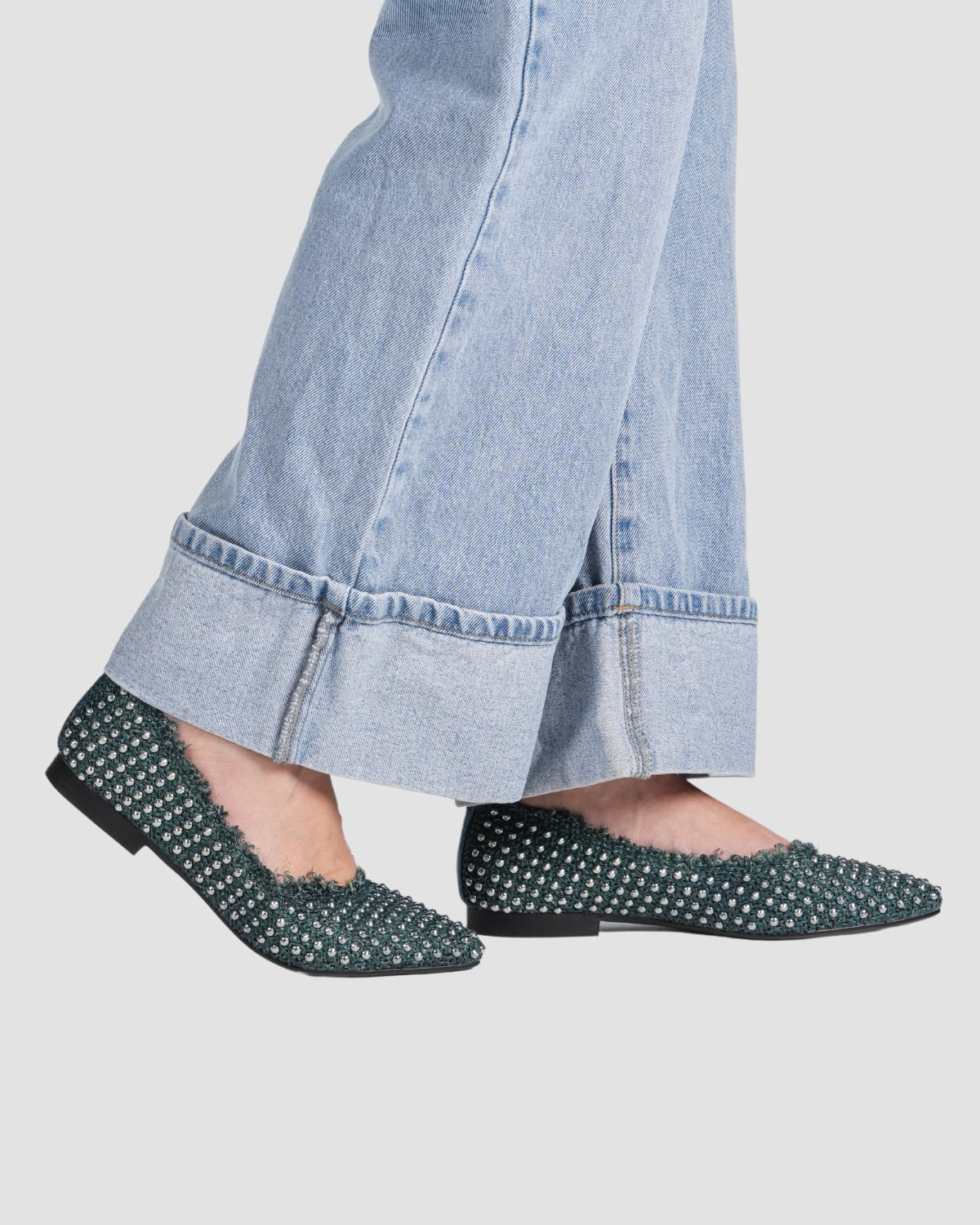 BALLERINA BERLIN02 IN RAFFIA JEANS