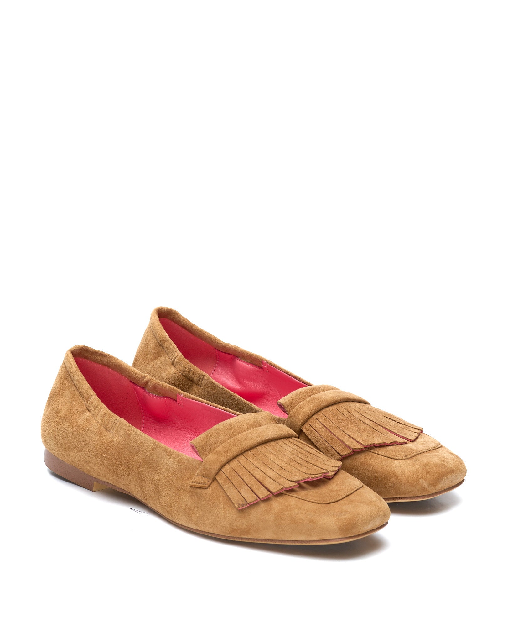MOCASSINO ROME03 KID SUEDE CUOIO