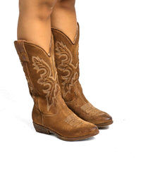 RED BUFFALO TEXAN BOOT