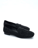 DORY-F MOKASSIN AUS BLAUEM NAPLAK