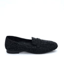 DORY-F MOKASSIN AUS BLAUEM NAPLAK