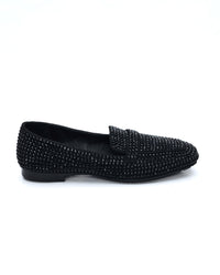 DORY-F MOKASSIN AUS BLAUEM NAPLAK