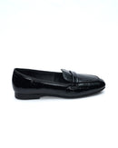 DORY-F MOKASSIN AUS BLAUEM NAPLAK